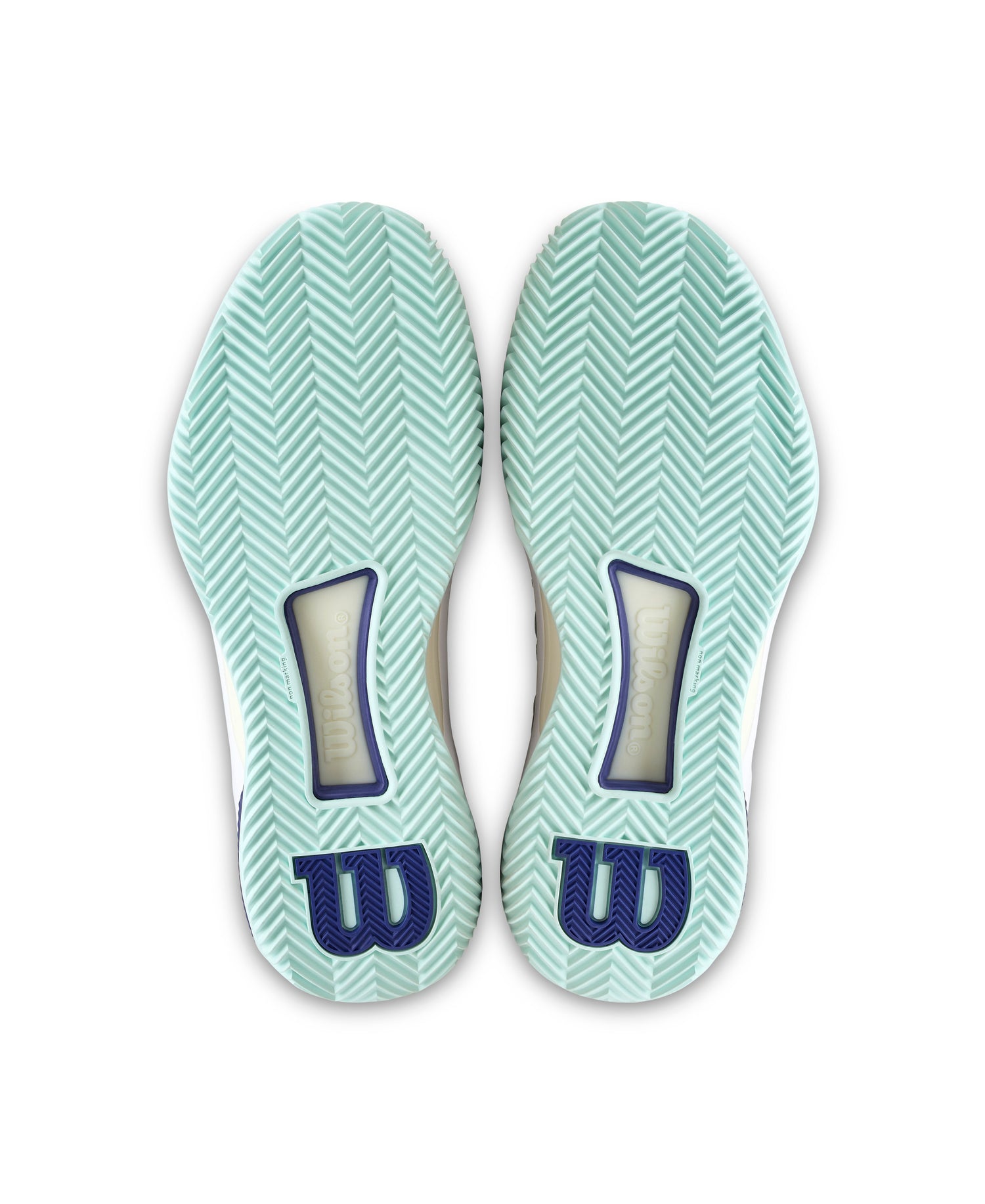 Wilson Intrigue Tour Clay Tennis Shoes (Ladies) - White/Bay/Skipper Blue