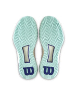 Wilson Intrigue Tour Clay Tennis Shoes (Ladies) - White/Bay/Skipper Blue