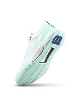 Wilson Intrigue Tour Clay Tennis Shoes (Ladies) - White/Bay/Skipper Blue