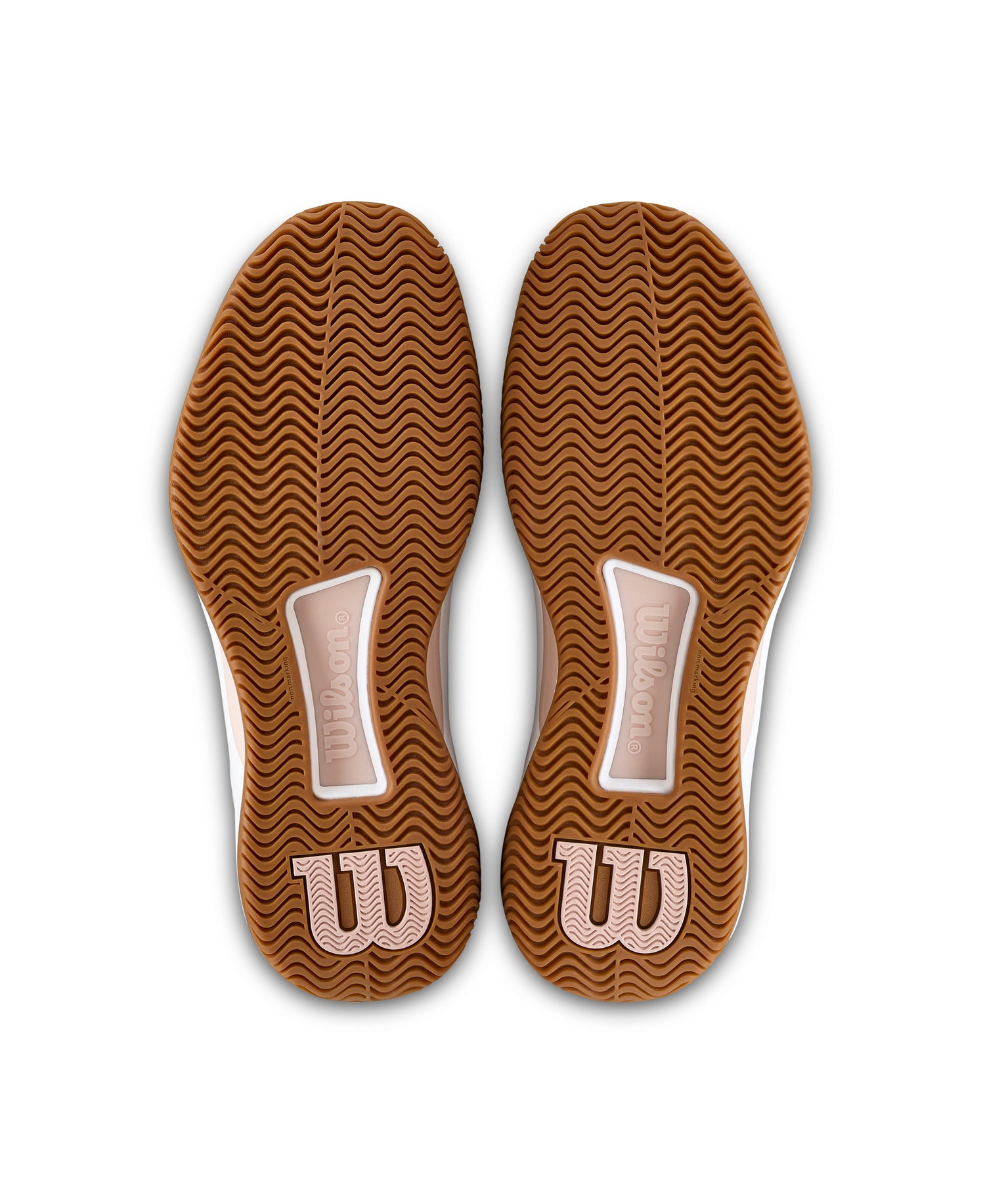 Wilson Intrigue Tour All Court Tennis Shoes (Ladies) - White/Cameo Rose/Gum