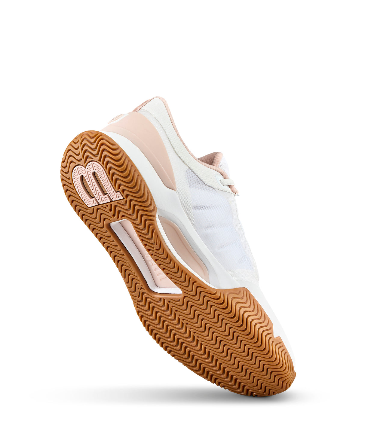 Wilson Intrigue Tour All Court Tennis Shoes (Ladies) - White/Cameo Rose/Gum
