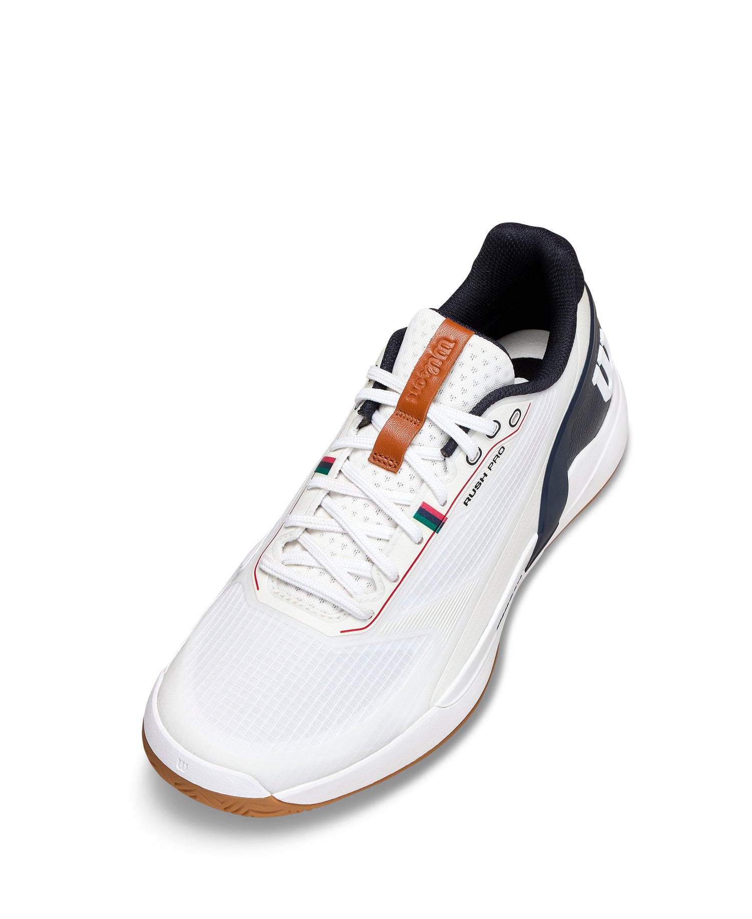 Wilson Rush Pro 5 Clay Clay Court Tennis Shoe (Mens) - White Navy
