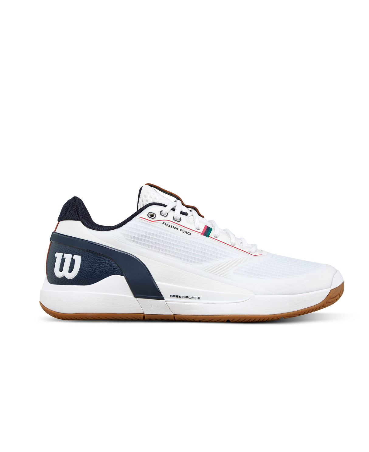 Wilson Rush Pro 5 Clay Clay Court Tennis Shoe (Mens) - White Navy