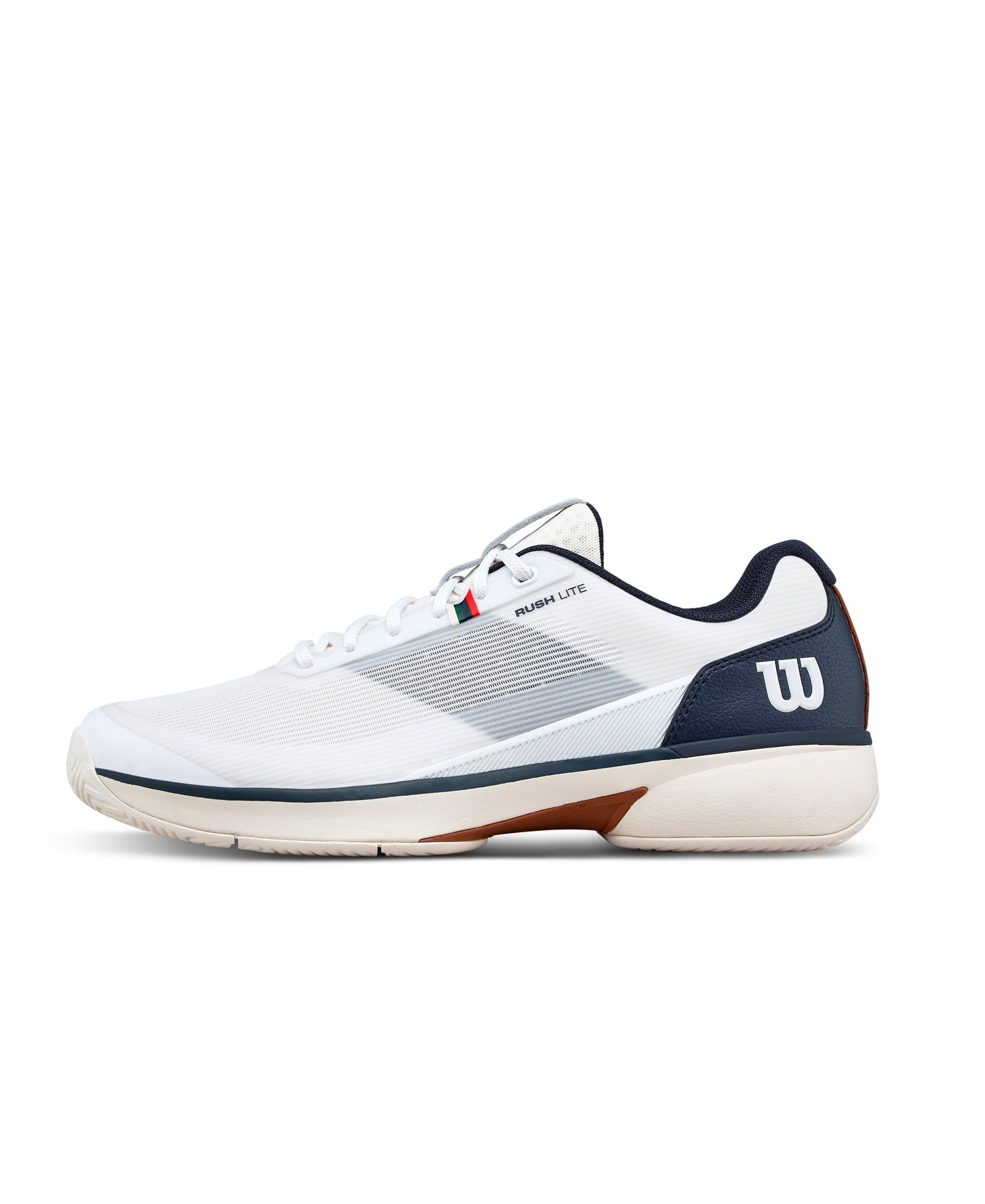 Wilson Rush Lite Clay Court Tennis Shoe (Mens) - White/Navy
