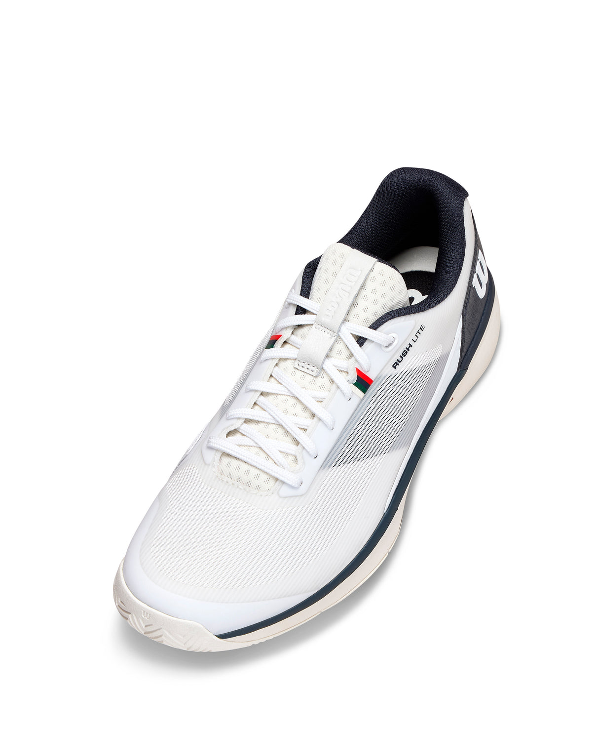 Wilson Rush Lite Clay Court Tennis Shoe (Mens) - White/Navy
