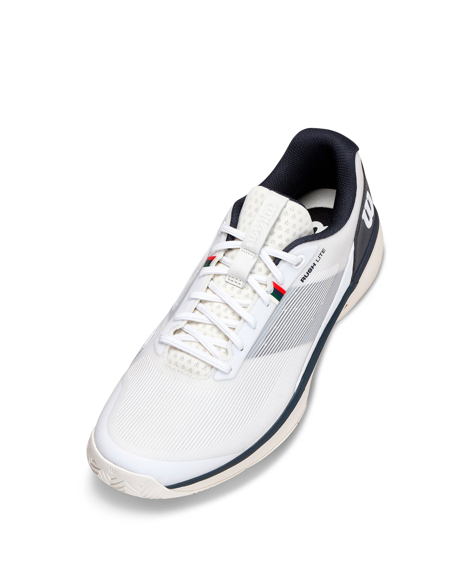 Wilson Rush Lite Clay Court Tennis Shoe (Mens) - White/Navy