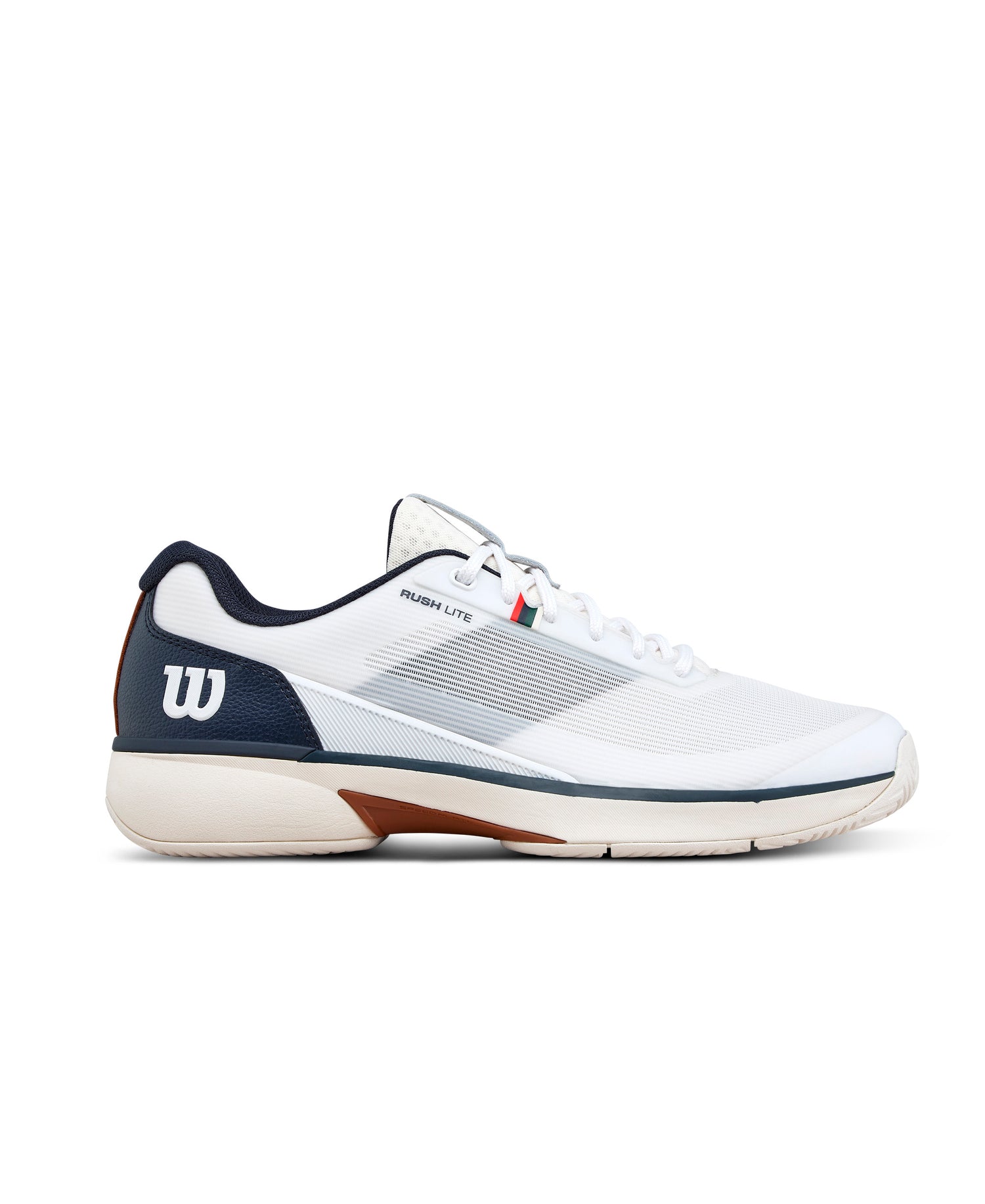 Wilson Rush Lite Clay Court Tennis Shoe (Mens) - White/Navy