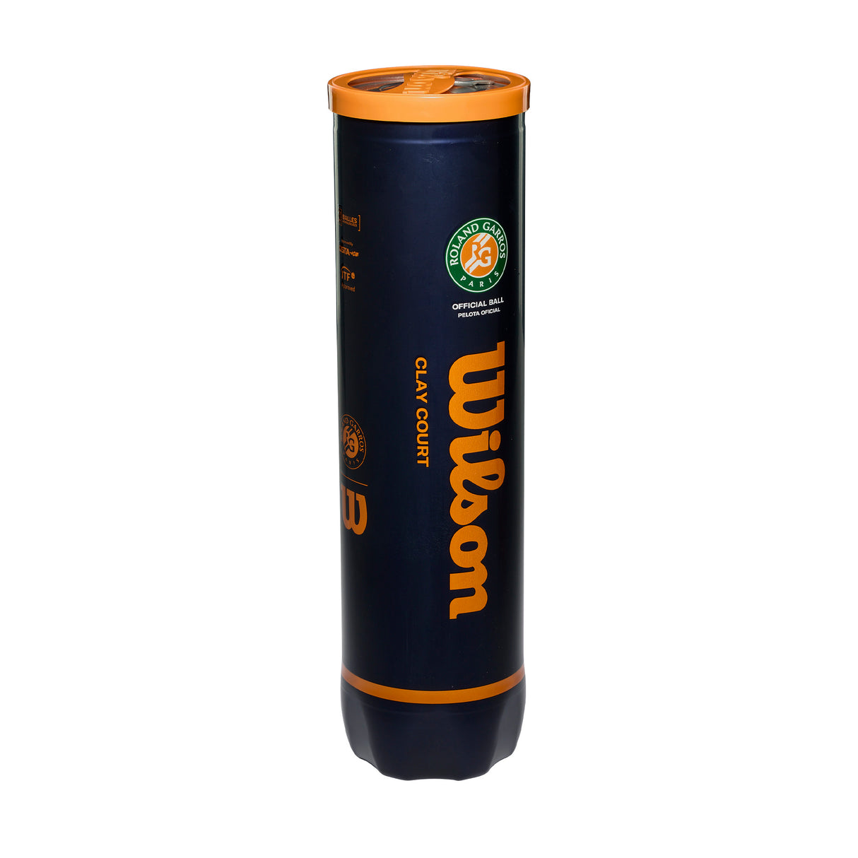 Wilson Roland Garros Clay Court Tennis Ball (4 Ball - Twin Pack)