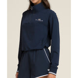 Wilson Davenport Woven Pop Over (Ladies) - Classic Navy