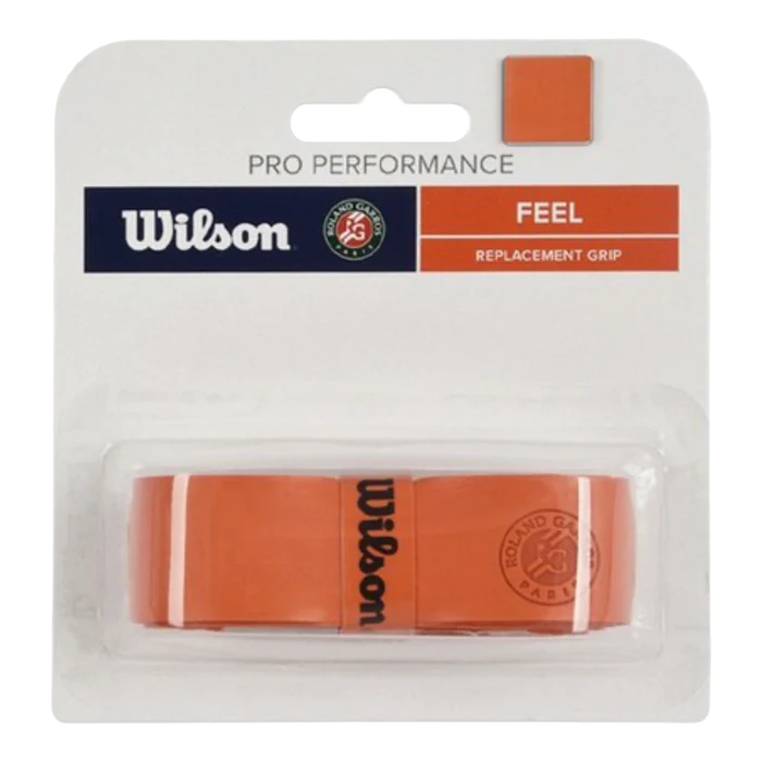 Wilson Roland Garros Pro Peformance Replacement Grip - Orange