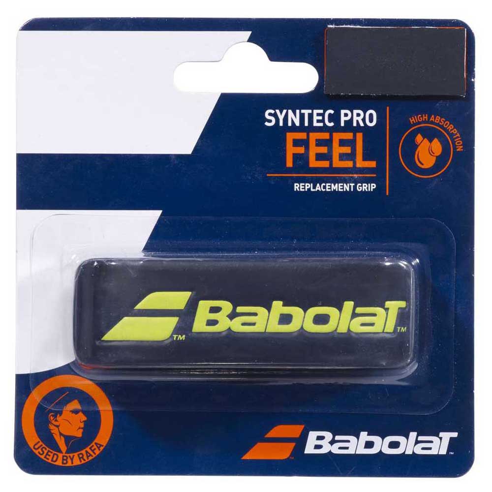 Babolat Syntec Pro Replacement Grip - Black/Fluorescent Yellow