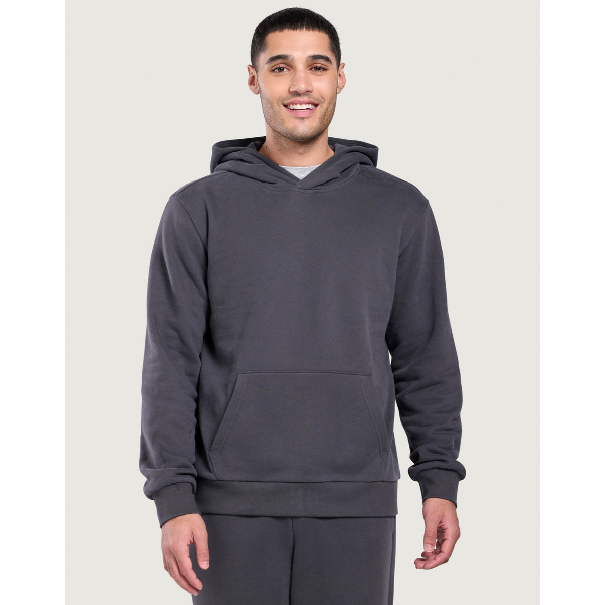 Gym+Coffee Daily Hoodie (Mens) - Charcoal