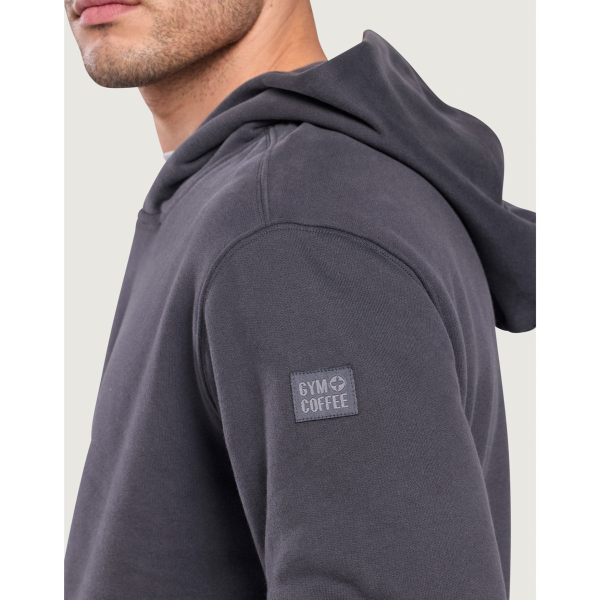 Gym+Coffee Daily Hoodie (Mens) - Charcoal - photo 6
