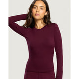 Gym+Coffee Day Kind Long Sleeve (Ladies) - Cherry Crush - photo 3