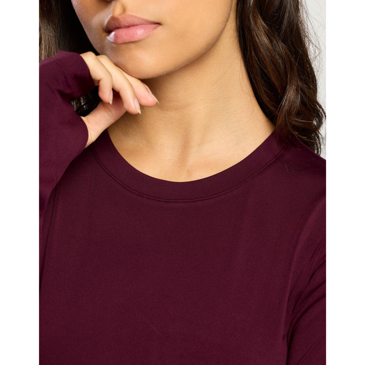 Gym+Coffee Day Kind Long Sleeve (Ladies) - Cherry Crush - photo 7