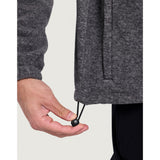Gym+Coffee Half Zip Polar Fleece (Mens) - Dark Heather Grey - photo 10