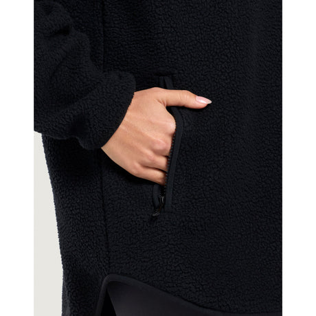 Gym+Coffee Horizon Longline Half Zip (Ladies) - Black - photo 7