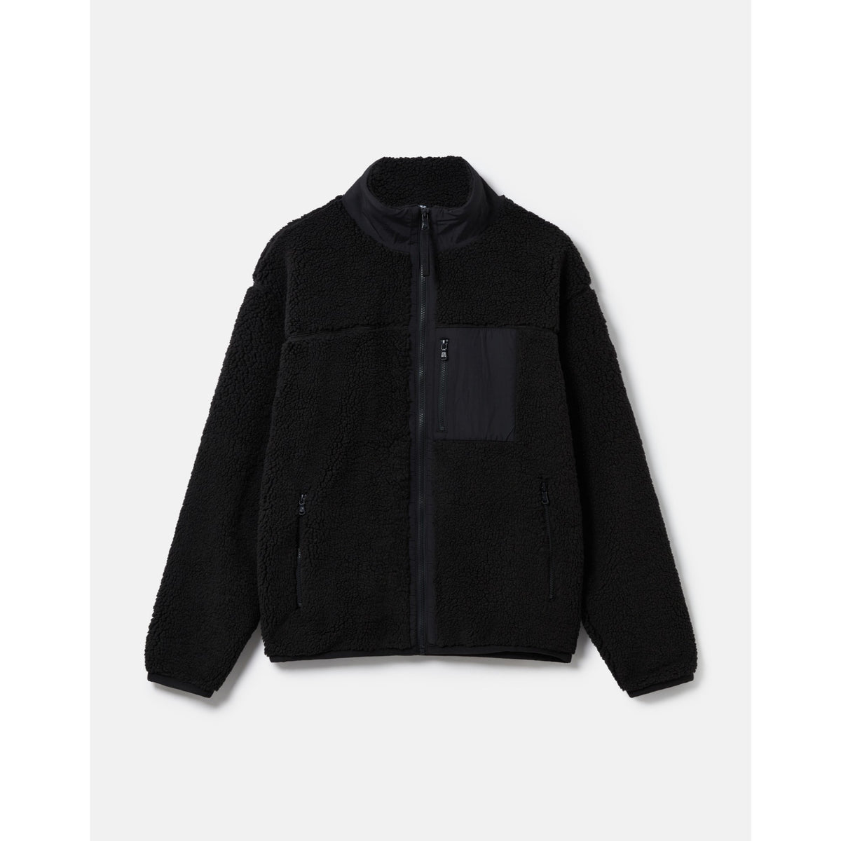 Gym+Coffee Industry Fleece Full Zip Jacket (Mens) - Black