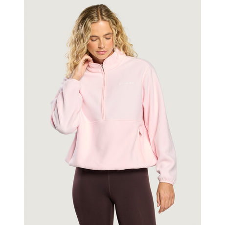 Gym+Coffee Polar Half Zip Fleece (Ladies) - Ballet Pink - photo 2