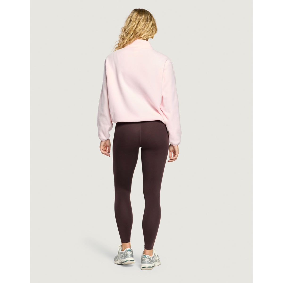 Gym+Coffee Polar Half Zip Fleece (Ladies) - Ballet Pink - photo 3