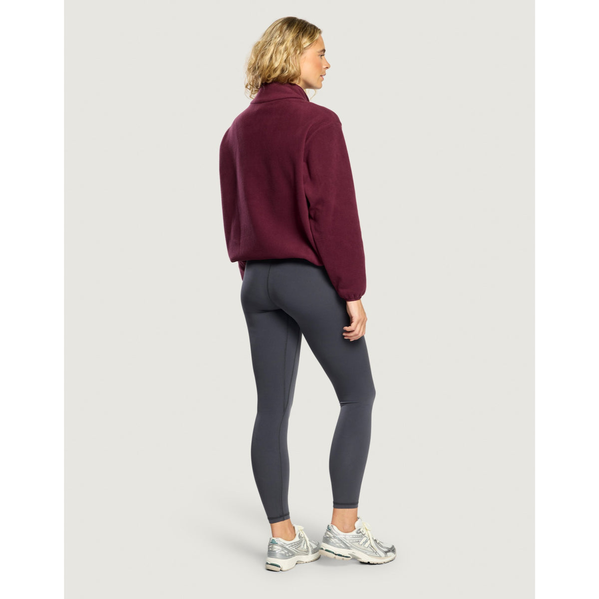 Gym+Coffee Polar Half Zip Fleece (Ladies) - Cherry Crush - photo 10