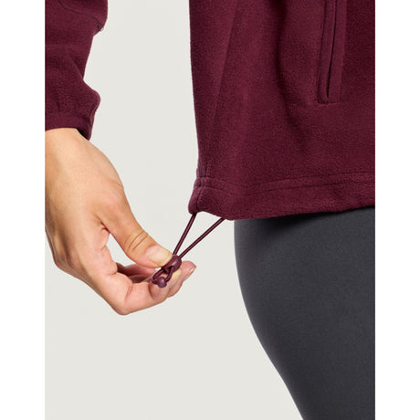 Gym+Coffee Polar Half Zip Fleece (Ladies) - Cherry Crush - photo 6
