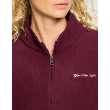 Gym+Coffee Polar Half Zip Fleece (Ladies) - Cherry Crush - photo 7