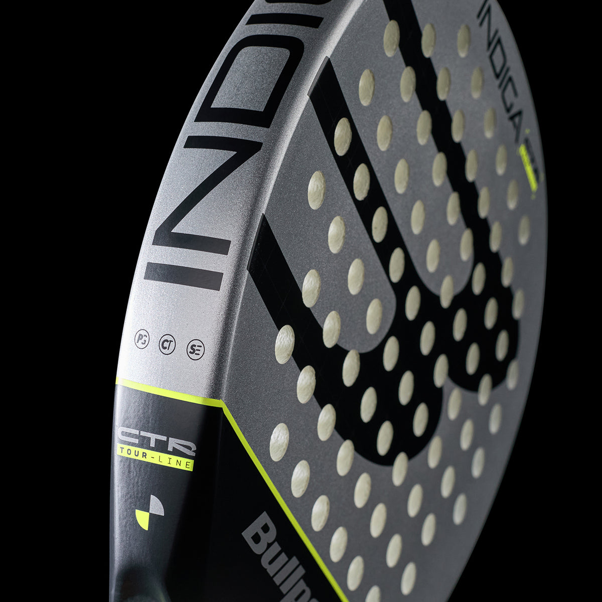 Bullpadel Indiga Control 26 padel racket, detail view