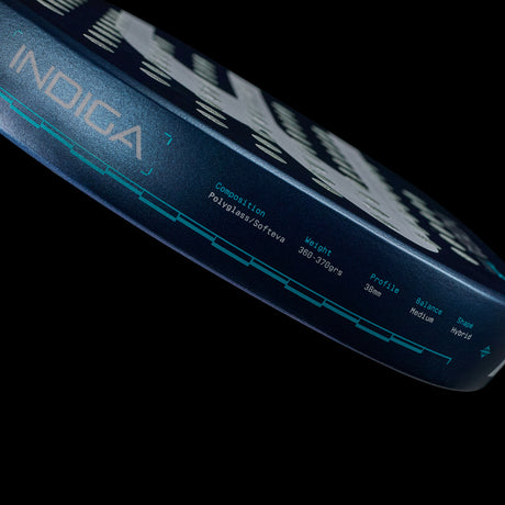 Bullpadel Indiga Power 26 padel racket, detail view