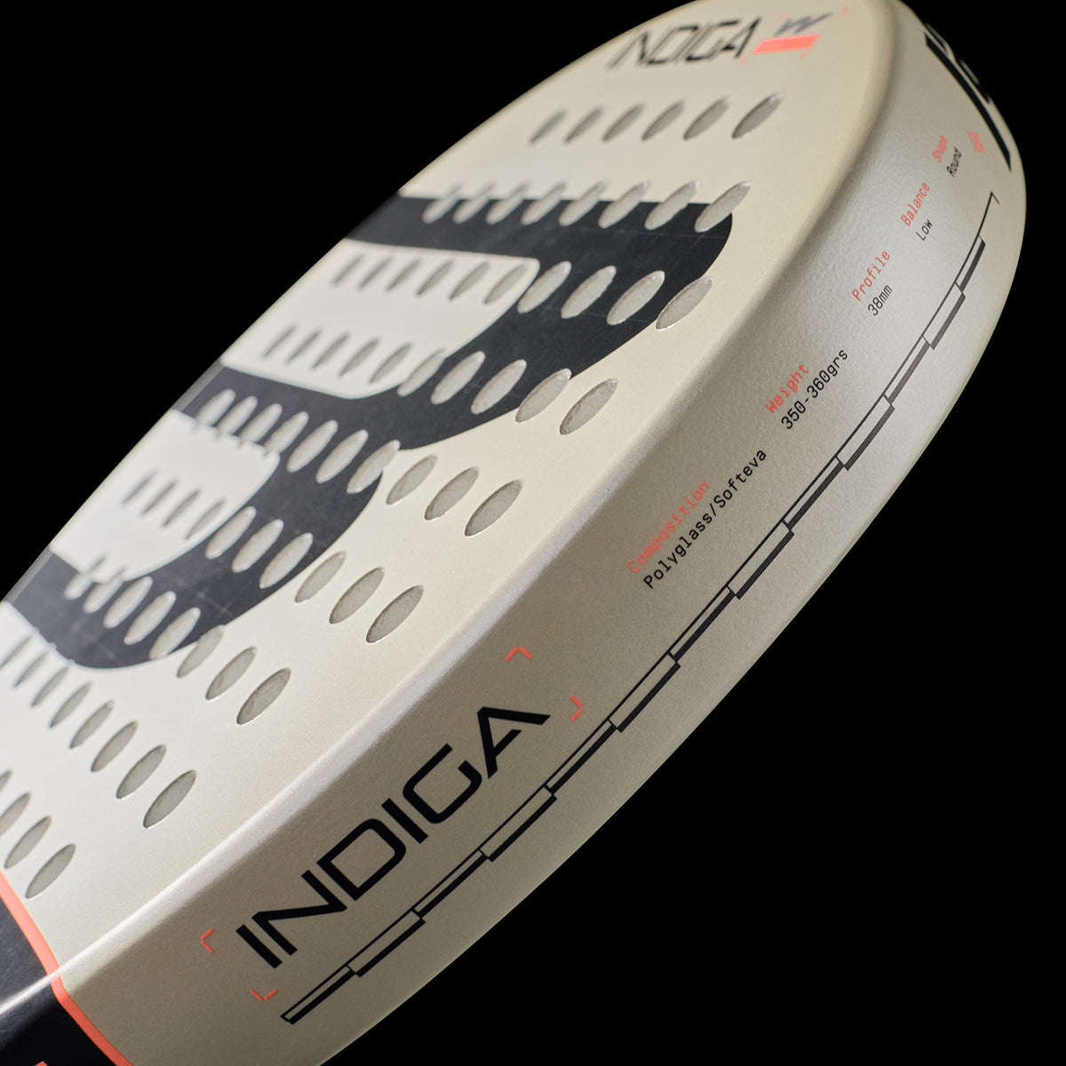 Bullpadel Indiga Woman 26 padel racket, detail view
