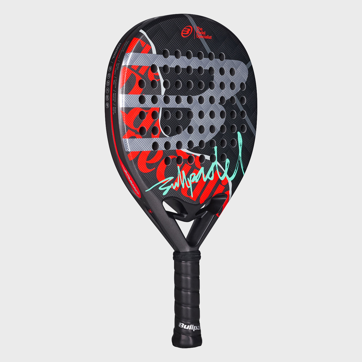 Bullpadel Ionic Control 26 padel racket, alternate view