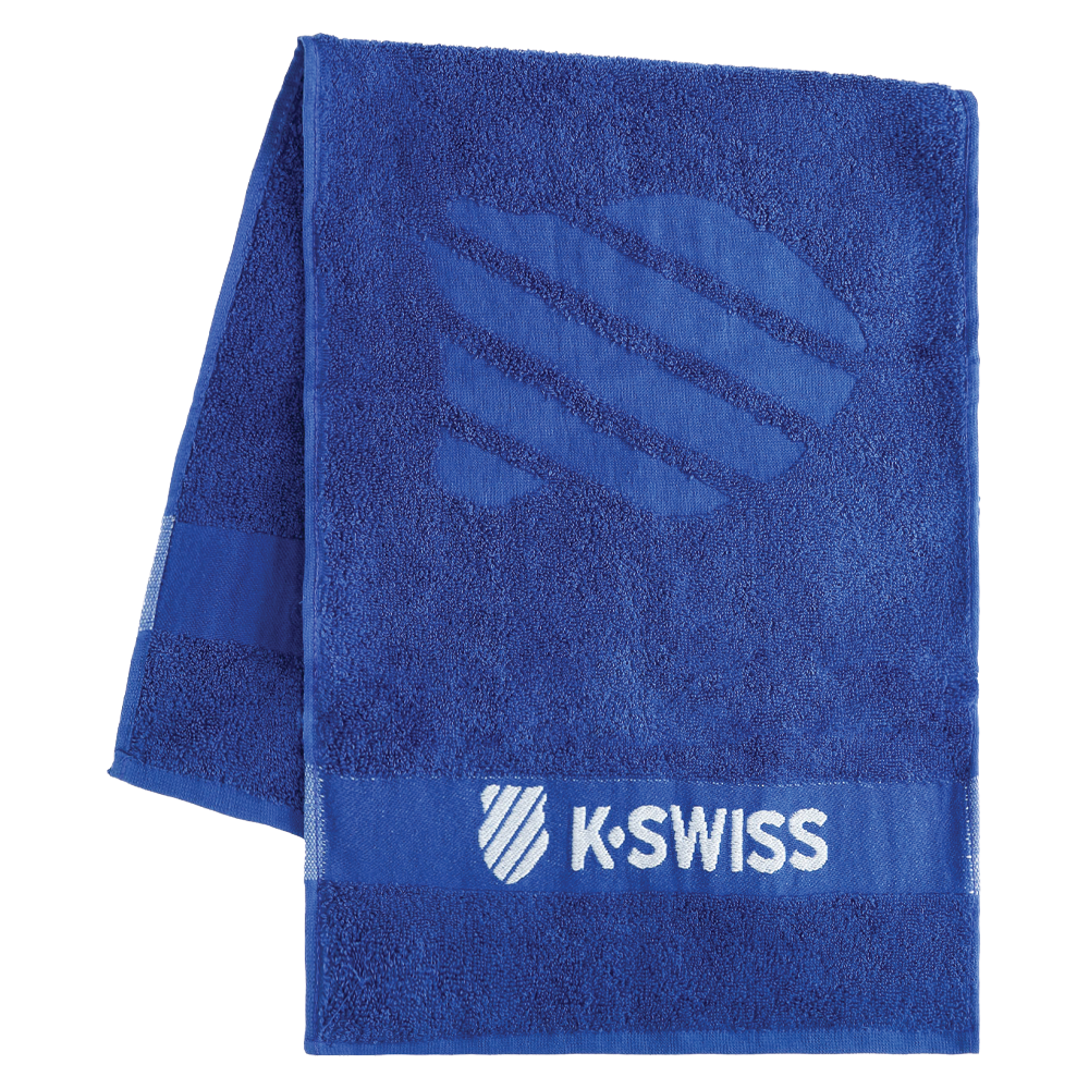 K-Swiss Court Tennis Hand Towel - Brunner Blue