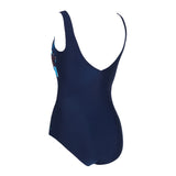 Swimming Costume Zoggs Front Crossover V Back Women - Lotus