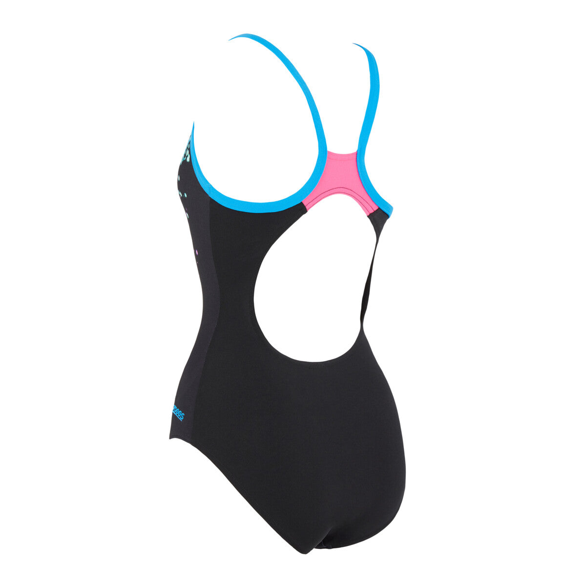 Swimming Costume Zoggs Strikeback Women - Neon Sparkle