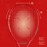 Yonex VCORE 98 (2026) Performance Tennis Racket - Ruby Red (UNSTRUNG)