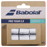 Babolat Pro Tour 2.0 Overgrip - White (3 Pack)
