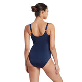 Swimming Costume Zoggs Sumatra Women - Navy/Lightblue/White