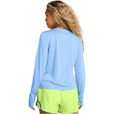 Under Armour Launch Longsleeve Top (Ladies) - Horizon Blue/Reflective