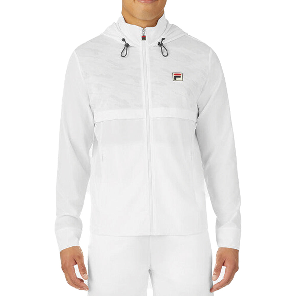 Fila Whiteline Track Jacket Wimbledon (Mens) - White