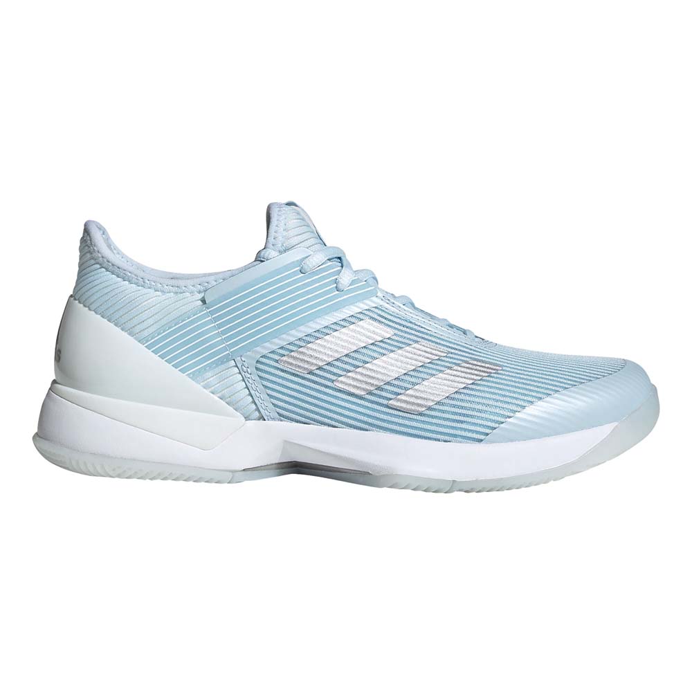 Adidas Adizero Ubersonic 3 (Ladies) - Light Blue/Silver