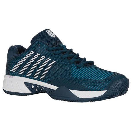 K-Swiss Hypercourt Express 2 HB Tennis Shoes (Mens) - Reflective Pond/Biscay Bay/White