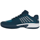 K-Swiss Hypercourt Express 2 HB Tennis Shoes (Mens) - Reflective Pond/Biscay Bay/White