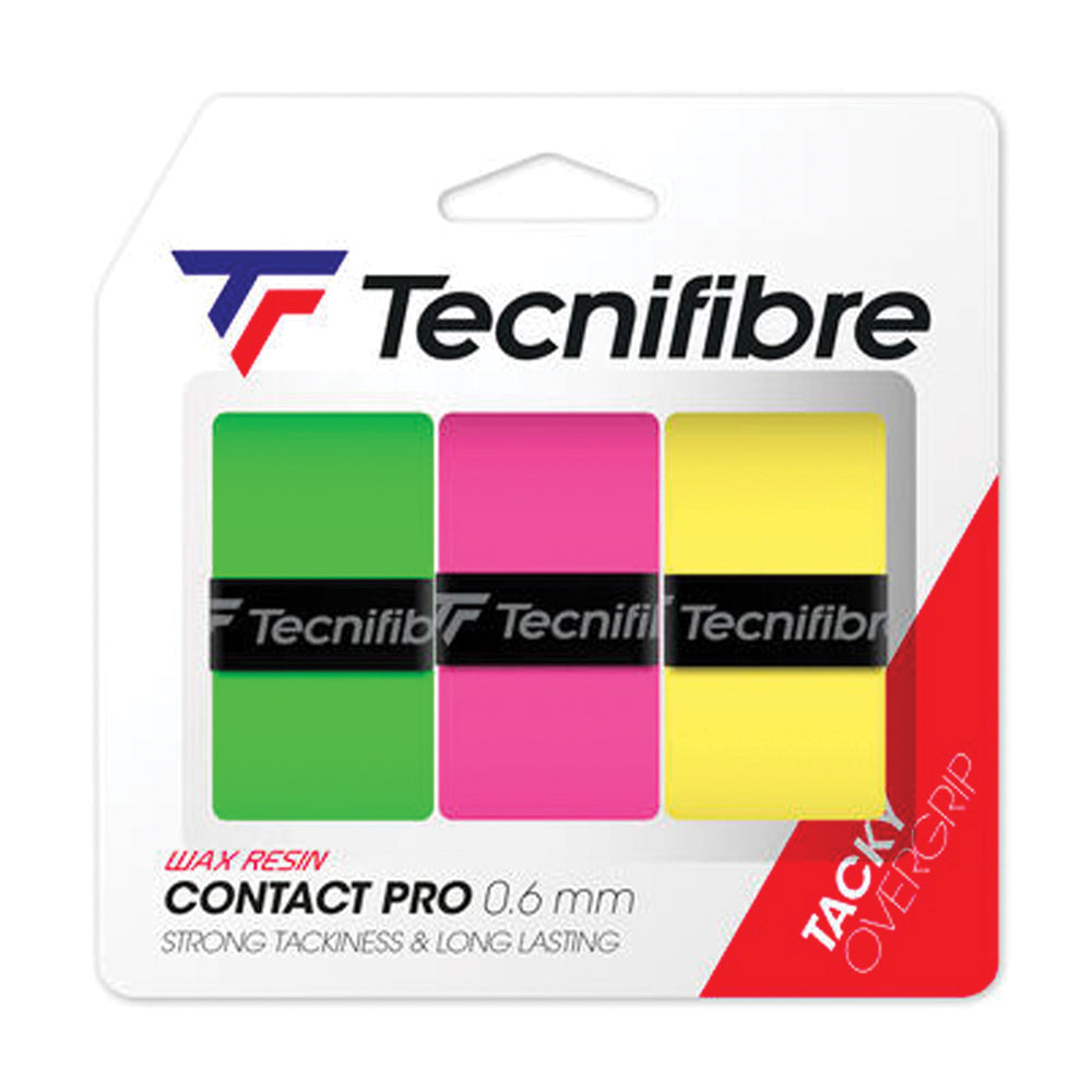 Tecnifibre Contact Pro 3 Pack - Multi Coloured