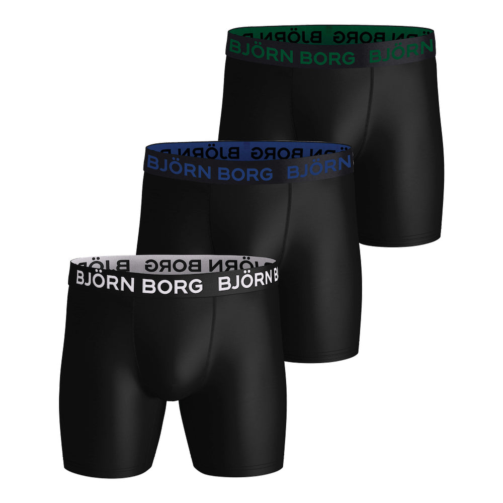 Bjorn Borg (Mens) Performance Boxers 3P - Multi