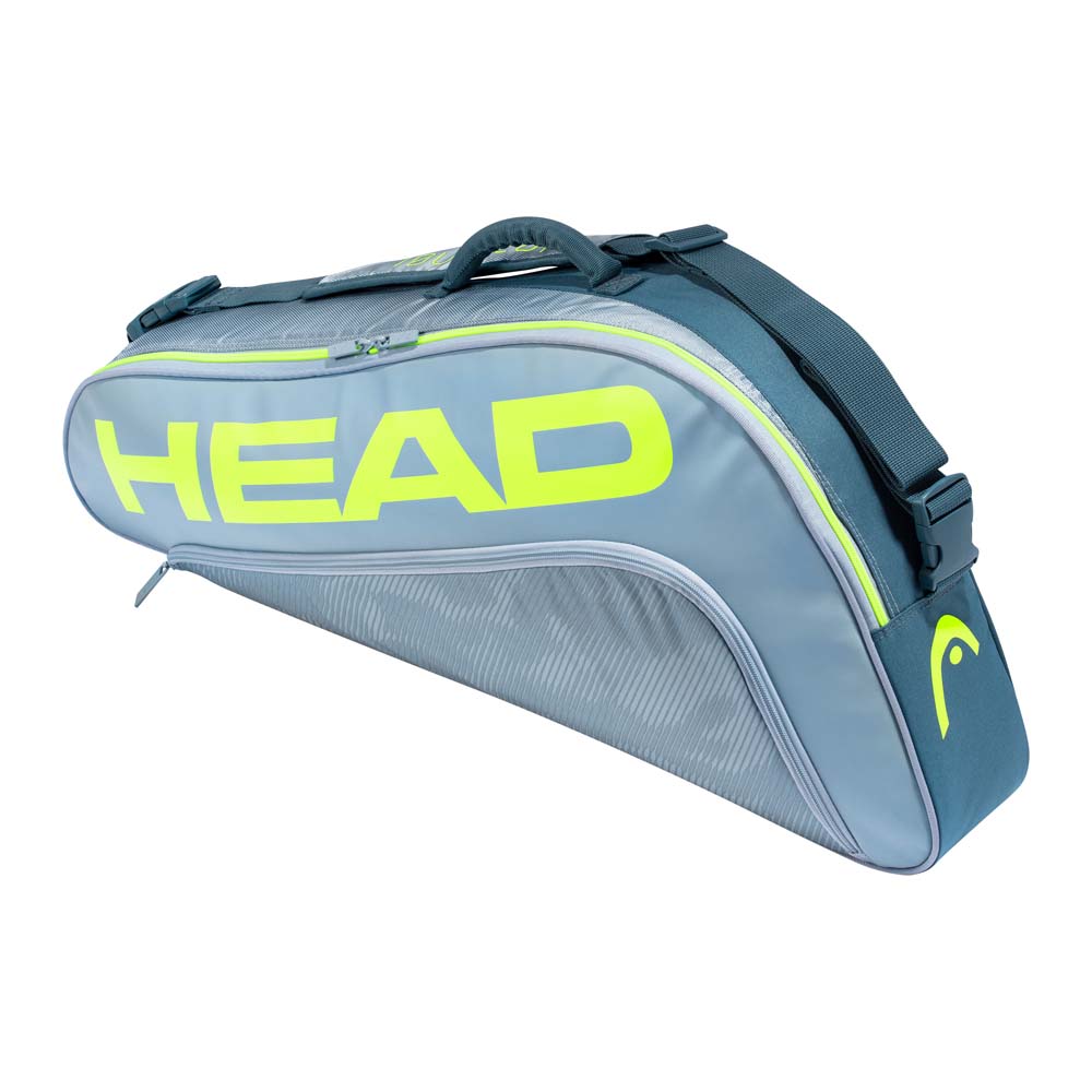 Head Tour Team Extreme 3R Pro Tennis Bag- Grey/Neon Yellow