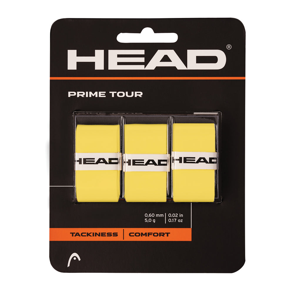 Head Prime Tour 3 Pack - Yellow
