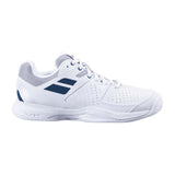 Babolat Pulsion Clay Tennis Shoes (Mens) - White/Estate Blue