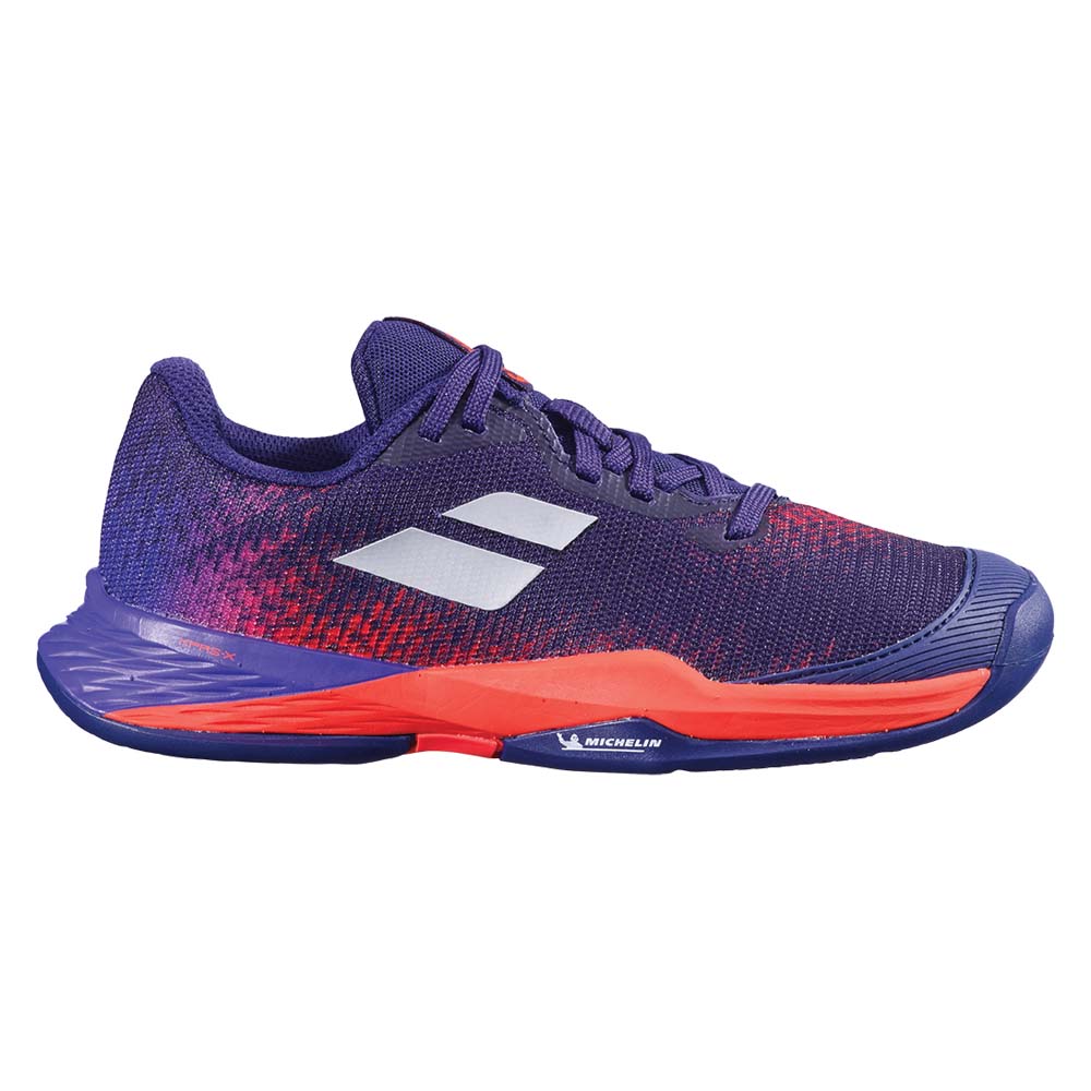 Orange and purple tennis shoes online