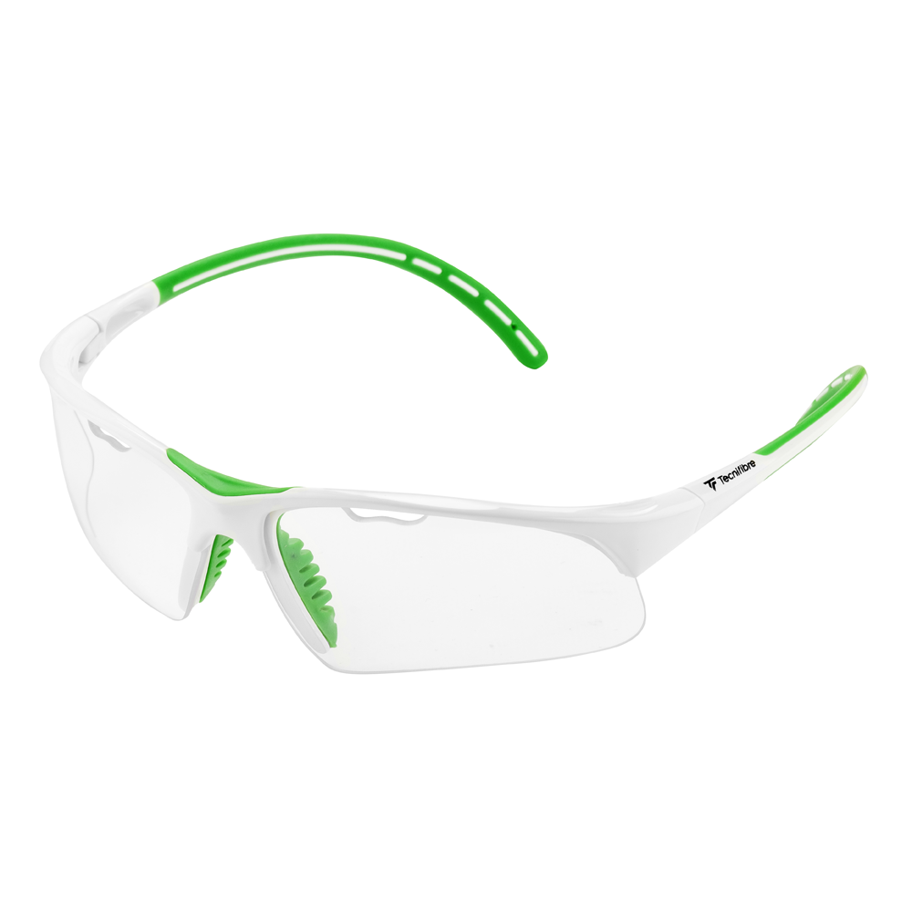 Tecnifibre Eye Protection Glasses - White/Green