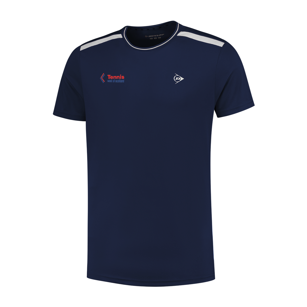 Dunlop West of Scotland Club Crew Tee (Mens) - Navy